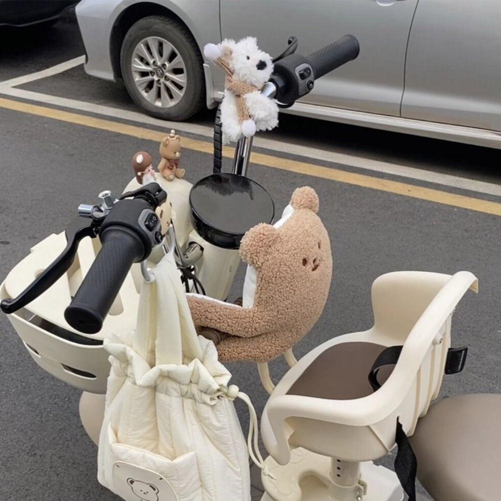 Soft Protective Cushion Headrest Plush Door Stopper Anti-Collision Pad Electric Car