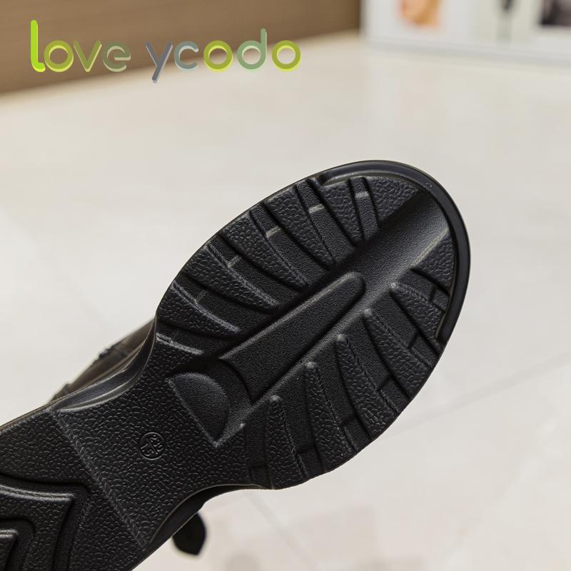 Женские ботинки-бустеры из натуральной кожи, женские удобные и дышащие повседневные кожаные ботинки