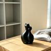 3D-печатная ваза для цветов в виде кошки, Минималистичная ваза в скандинавском стиле для цветочных композиций, Ваза для цветов в виде обнимающихся кошек, Декоративная ваза с парой кошек, Подарок для дома и офиса