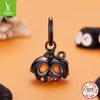 Хэллоуин Череп Тыква Подвеска Аксессуары Нишевые Diablo Шармы из стерлингового серебра 925 пробы