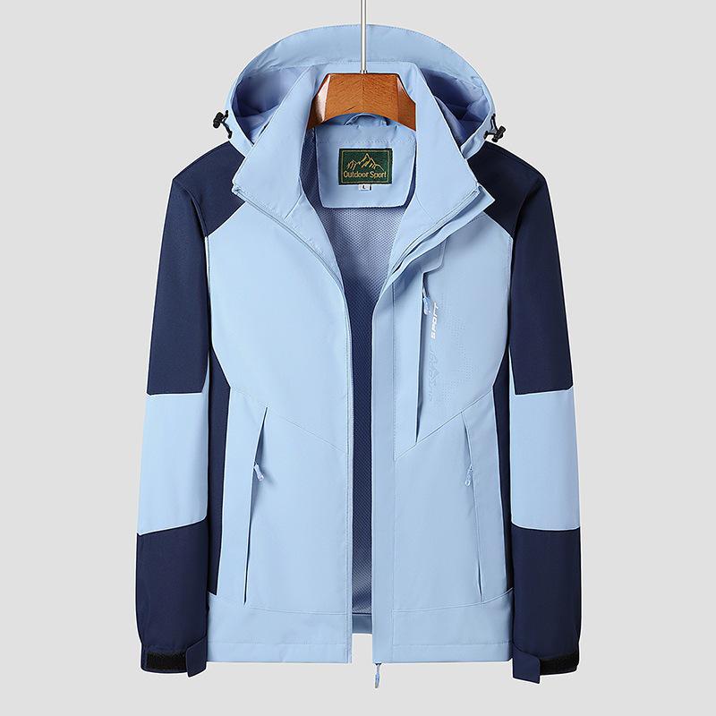 Унисекс водонепроницаемая ветрозащитная дождевик для весны/осени - Легкая куртка для активного отдыха, путешествий и альпинизма