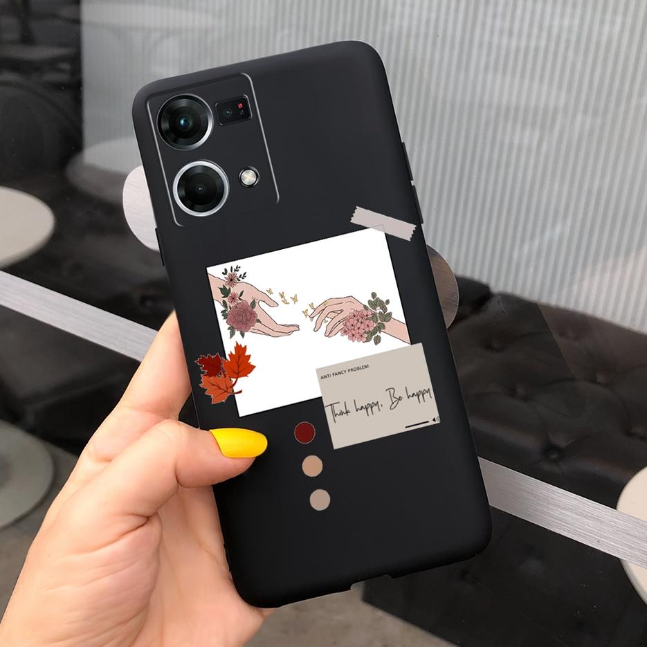 Чехол для Oppo Reno7 4G CPH2363 Oppo F21 Pro 2022 Красивый Чехол с Рисунком Мягкий ТПУ Чехол для Телефона Для Oppo Reno 7 F21 Pro Задняя Крышка