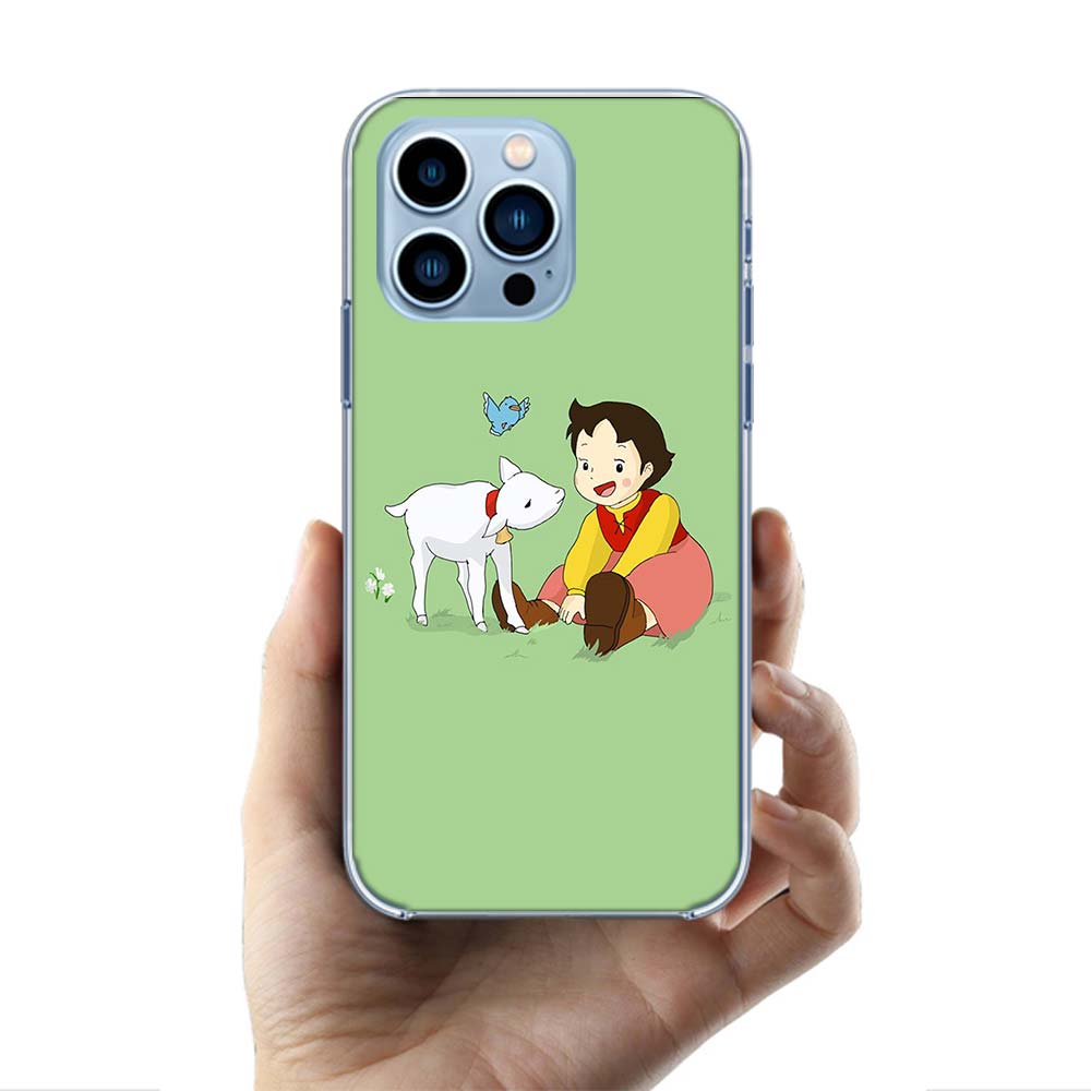Heidi Cartoon Cases Phone Case For Iphone 17E 16E 17 Air 16 Pro Max 15 Pro 14 Plus 11 13 12 Mini Cover Cases Compatible with Sui
