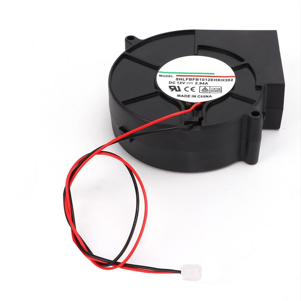 DC12V 2.94A Brushless Cooling Blower Fan 4500RPM Quiet Operation Dual Ball Centrifugal Fan Energy