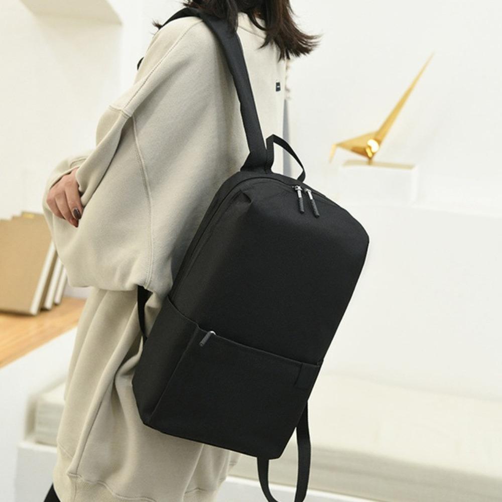 Большая вместительная дорожная сумка однотонные школьные сумки портативный небольшой рюкзак для кемпинга