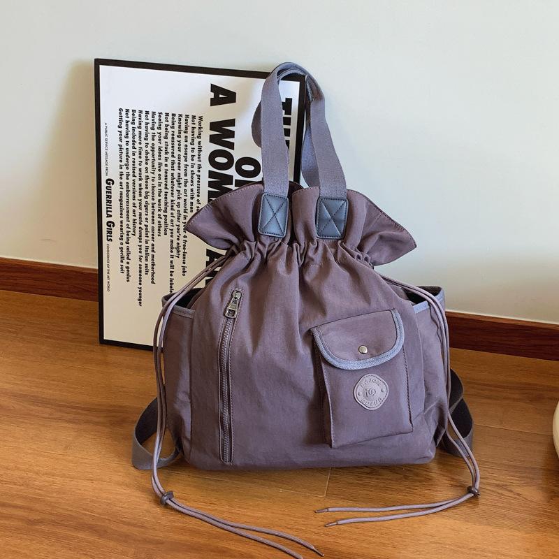 Сегодняшние популярные сумки, новые летние плиссированные нишевые сумки через плечо, универсальные сумки-ведра мессенджеры