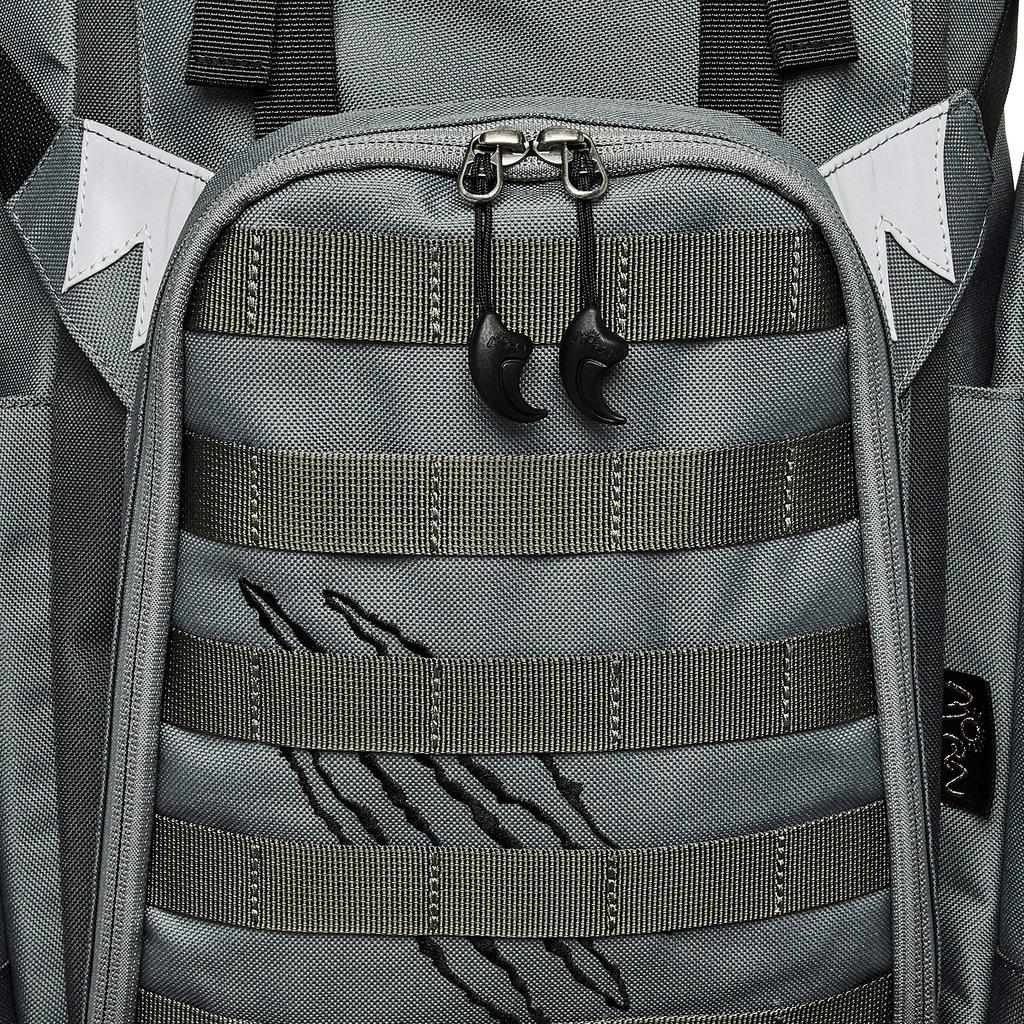 MORN CREATIONS Tyrannosaurus Backpack, Large, TR-101 (Gray)