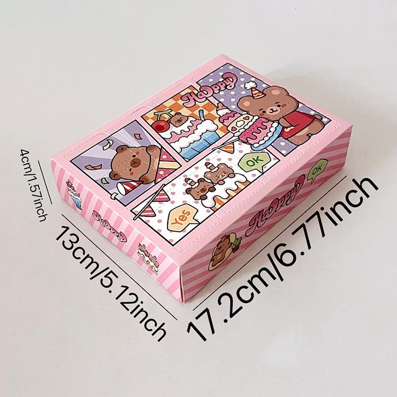 1 шт. Рождественские подарочные упаковочные коробки, рождественский сюрприз, глухая коробка, 12 ячеек, детский обратный отсчет, адвент-календарь, коробка, проткнутая пальцем