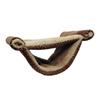 Small Animal Hammock Double Layer Easy To Clean Plush Hanging Hammock Bed for Squirrels Golden