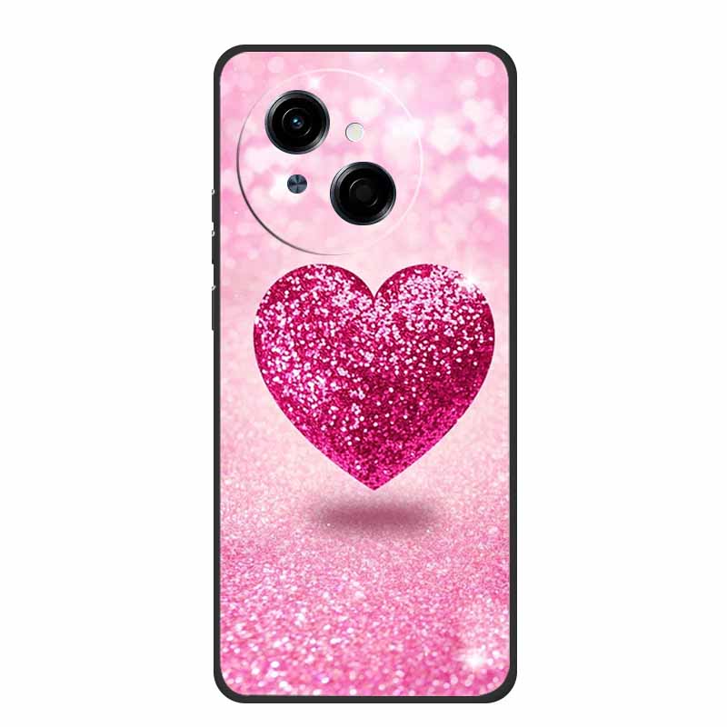 Phone Case For Tecno Spark Go 1 S Back Cover Case 6.67" Black Silicone Soft TPU Coque For Tecno Spark Go 1S Case Go1S Funda Para