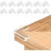 12PCS Safety Corner Protectors Guards Baby Proofing Safety Corner Clear Furniture Table Corner Protection, Kids Soft Table Corner Protectors for Child