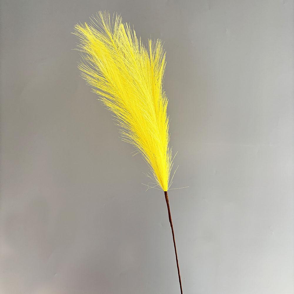 55 СМ 5/10/20 ШТ. Пушистая Пампасная Трава Бохо Декор Цветок Поддельные Растения Рид Имитация Свадьбы Украшения Дома Искусственные Цветы