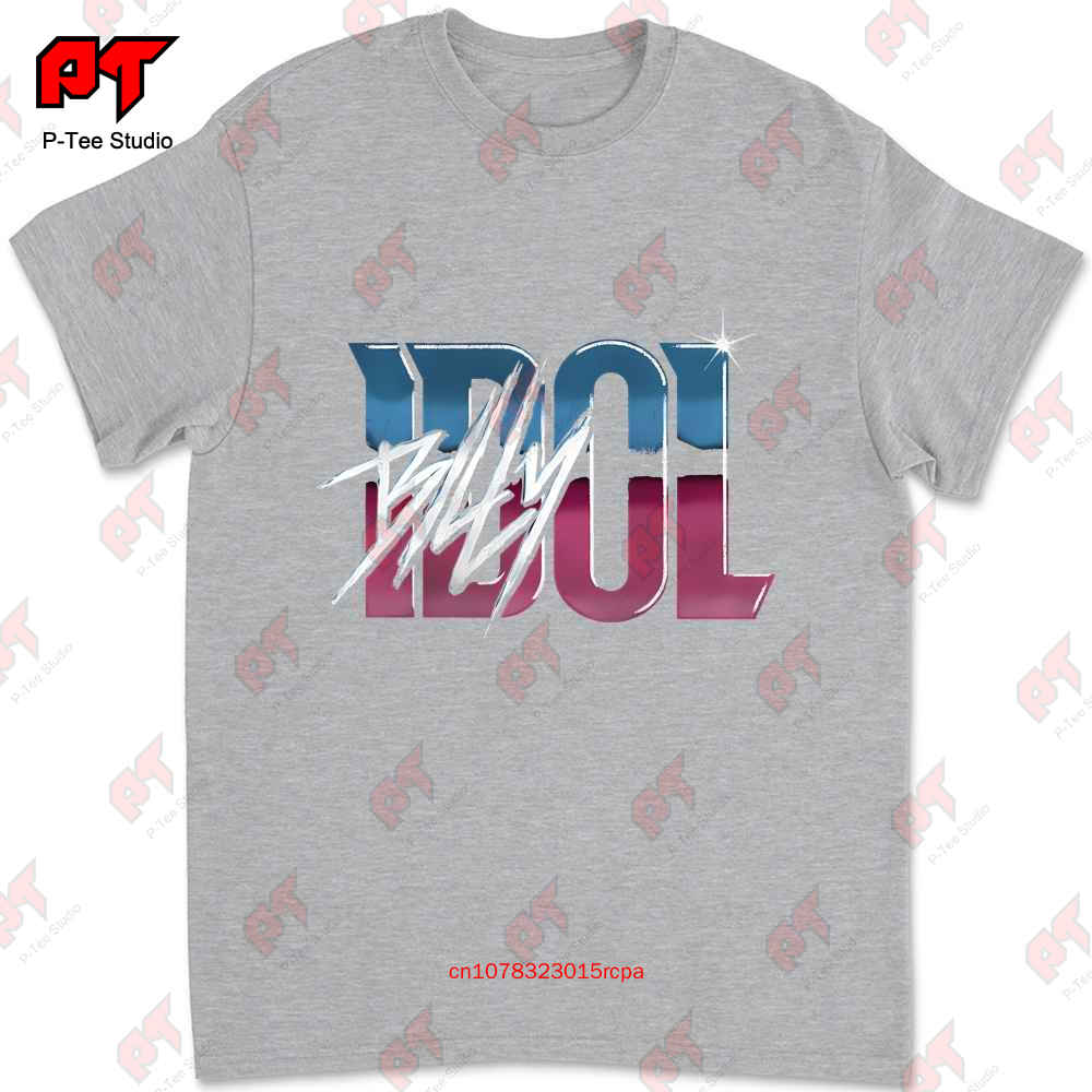 Vintage Logo Billy Idol T Shirt 0W43