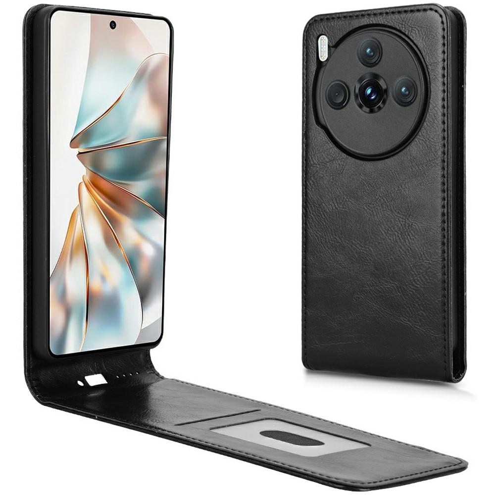 Для ZTE nubia Z60S Pro 5G Чехол с отделением для карт Магнитный вертикальный откидной кожаный чехол для телефона