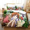3D Print Anime Higurashi When They Cry Bedding Set Boys Girls Twin Queen King Size Duvet Cover Pillowcase Bed Boys Adult