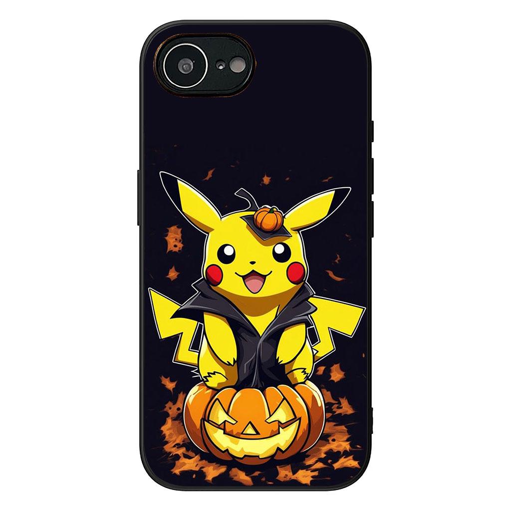 Чехол-кейс Mew P-Pikachus P-Pokemons GO для Apple iPhone 16 15 14 11 Pro Max 7 8 Plus SE2 SE3 SE 2022 2020
