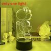 Super Mario Yoshi 3d Acrylic Night Lamp With Touch Control For Kids Room
