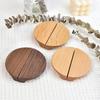 1PC Furniture Wooden Cupboard Handle Wardrobe Pulls Drawer Pulls Cabinet Handles Semicircle