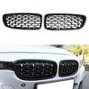 Gloss Black Diamond Front Upper Grille For BMW 4 Series F32 F33 F36 F82 14-2018