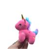 Adorable Plush Unicorn Keychain Soft Pp Cotton Miniature Horse Bag Charm