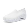 Модная весенне-летняя повседневная спортивная женская обувь легкая платформа увеличивающая рост удобные туфли для мамы лоферы для ходьбы большого размера