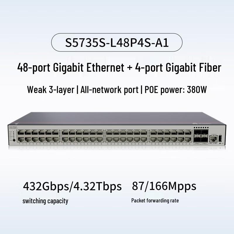 Huawei S5735S-L Series Managed Enterprise Switches
