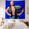 Stone Cold Steve Austin1 Wall Decor Tapestry Art For Pet Memorial Birthdaywedding Party Backdrop Family Gift