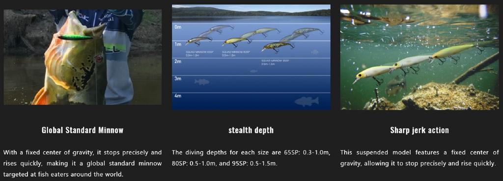 Jackall Воблер Squad Minnow 95SP Suspend UL Tamamushi (6001)