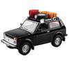 1/24 Российская LADA NIVA ВЕРСИЯ WILD Металлическая модель автомобиля Звук и свет Инерционная Детская игрушка Коллекционные предметы Подарок на день рождения