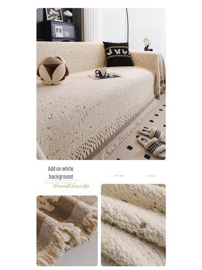 Универсальный чехол на диван на все сезоны 2025: Защита от царапин, Полная защита, Цельный амортизирующий протектор