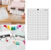 3 Sheets Cutting Mats for Silhouette Portrait 12x8'' Cutting Mats Adhesive Cut Mat Easy Use for Medium Weight Materials