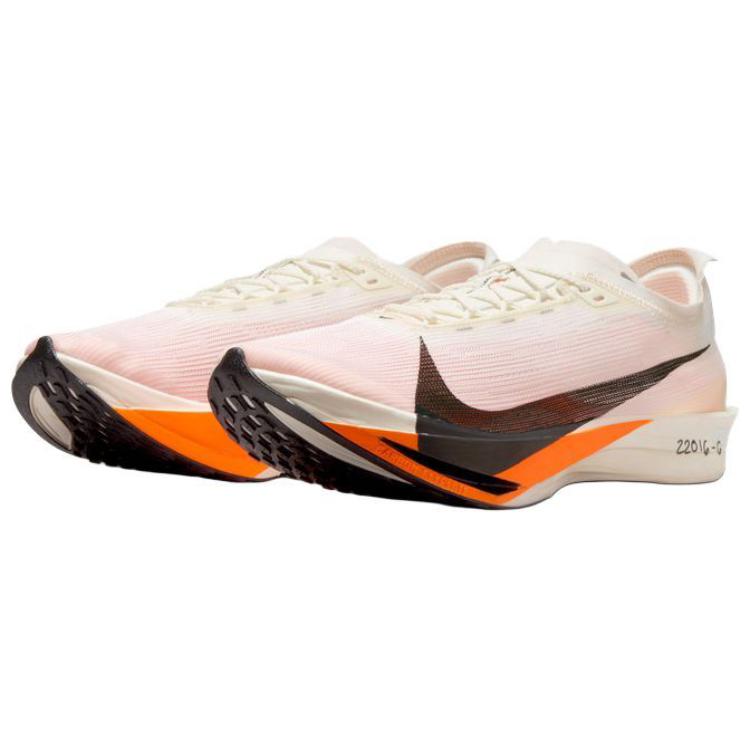 Nike Кроссовки ZoomX Streakfly 2 Prototype для мужчин, кремовые, парусные, полностью оранжевые, HF6417-100