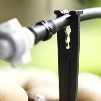 30 шт./компл. 45356 колышек для ирригационного шланга, сверхмощный острый наконечник, универсальный для теплицы, сада, газона