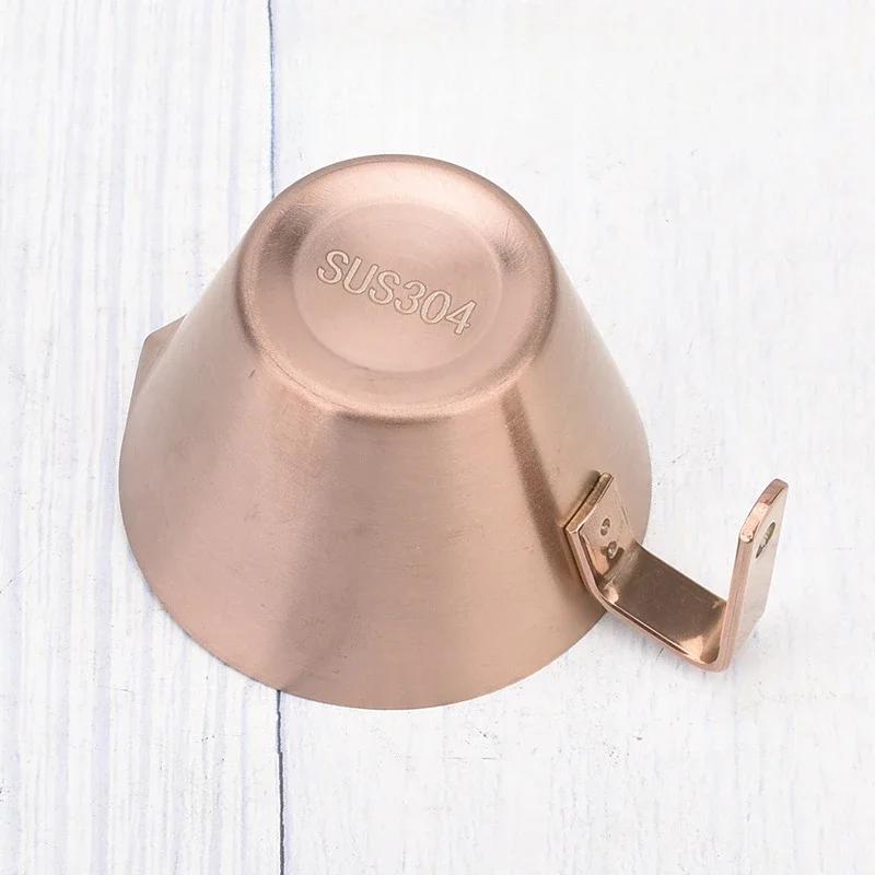 304 Нержавеющая сталь носик мерный кувшин для кофе эспрессо молоко экстракция мерный стакан со шкалой чашка для заливки кофе кухонный инструмент