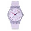 Наручные часы Swatch NEW GENT BIOSOURCED LAVENDAZE, SO29V101, Унисекс, Фиолетовый