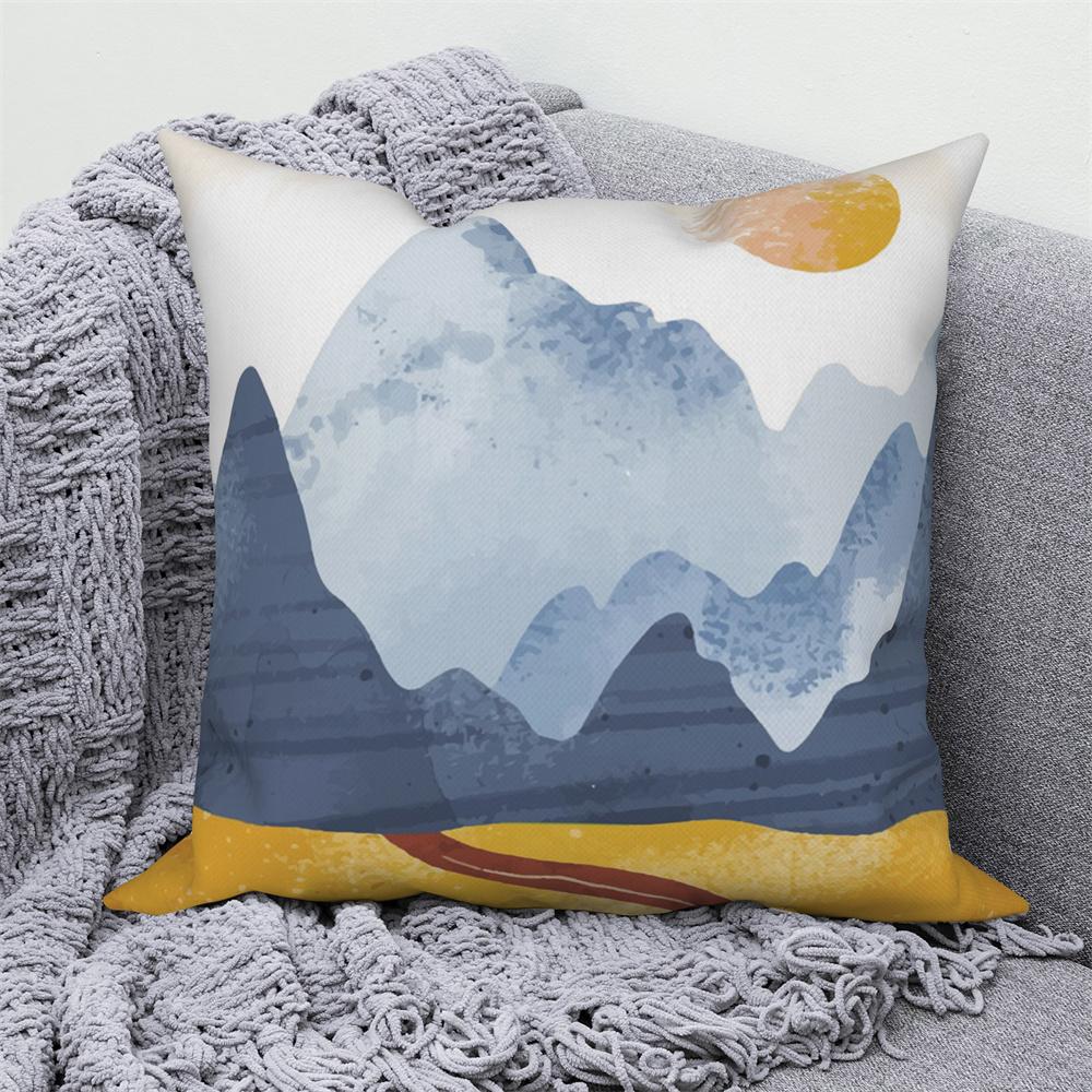 Природный ландшафт домашний диван-кровать декоративная наволочка японская подушка
