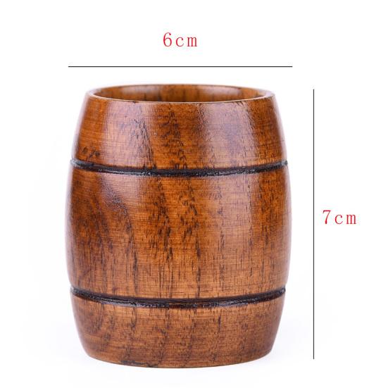 Форма бочонка, чашка для пива, чая, кофе, молока, воды, деревянная кухонная посуда для бара, паба