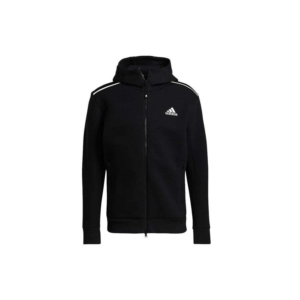 adidas Zne Hood с логотипом и принтом Спортивная куртка Мужские куртки Черные GT9780