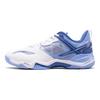 Li-Ning Кроссовки для бадминтона Sound Explosion OP Sports Minimalist Durable Low-Top для мужчин, белые, синие, AYZQ009-9