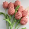 1pc Handmade Imitation Tulip Flower For Mother's Day Teacher's Day Valentine's Day Gift Flower Arrangement Valentine Day Gifts Birthday Graduation