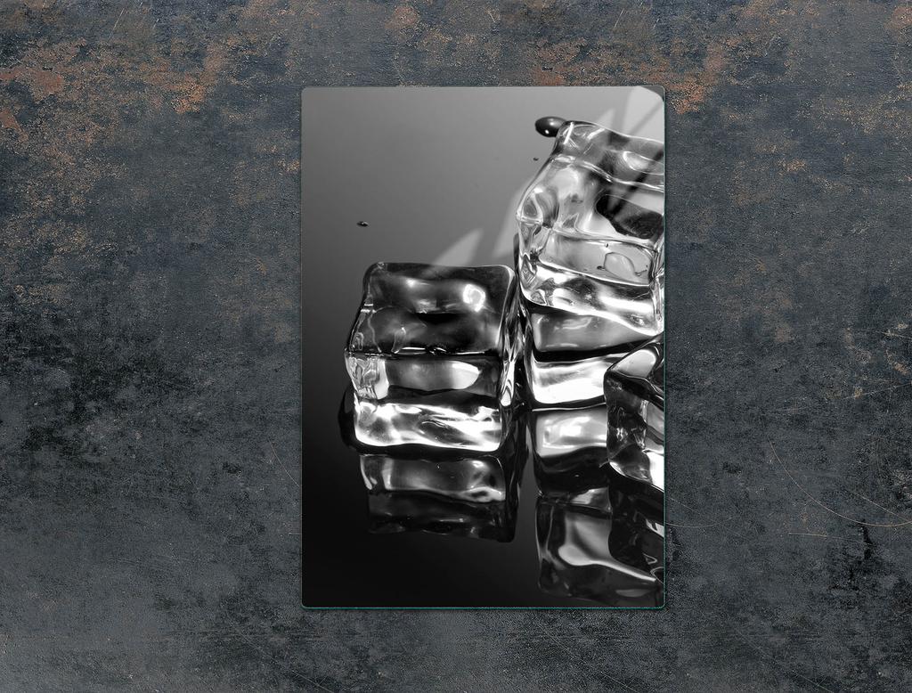 GLASS CUTTING BOARD 35x52 Ice