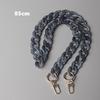New Fashion Woman Handbag Accessory Chain Detachable Replacement White Beige Red Blue Grey Strap Women Shoulder DIY Resin Chain