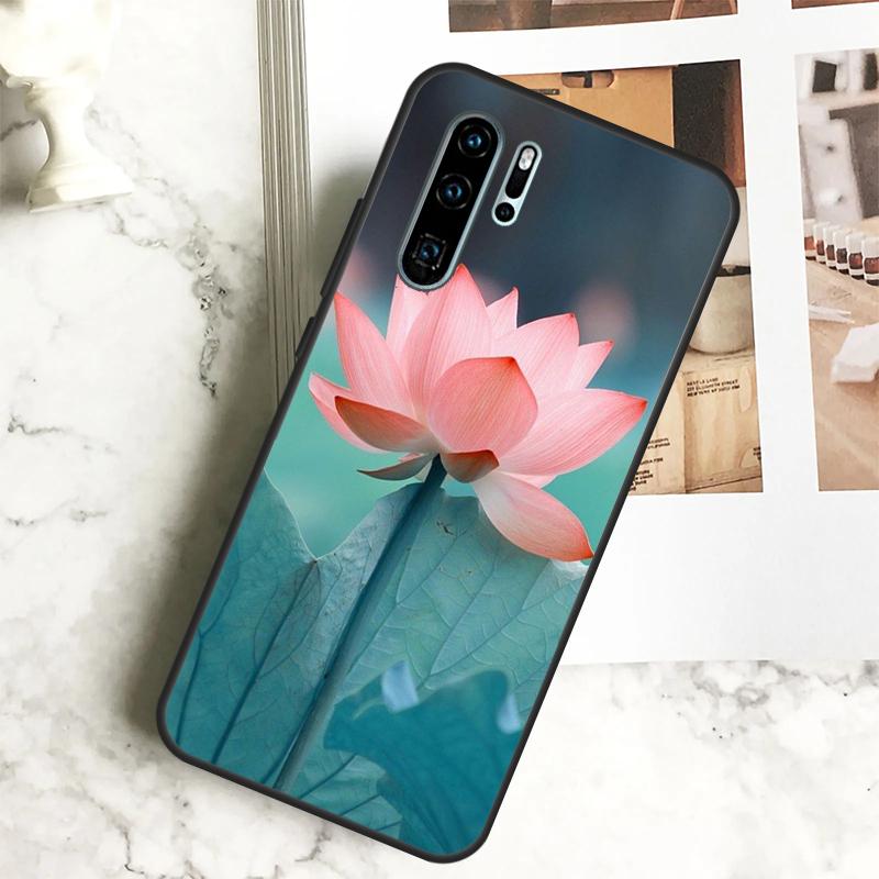 Лотос Лето Для Huawei Nova Y70 Y72 Y73 Y60 Y90 Y61 Y91 7i 8i 11i 12i 12s 9 10 SE P20 P30 P40 Lite Чехол