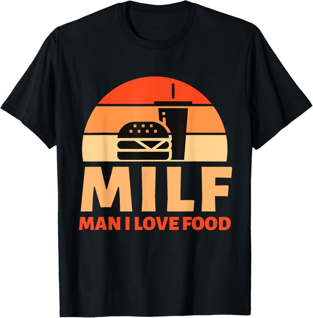 Футболка MILF Man I Love Food