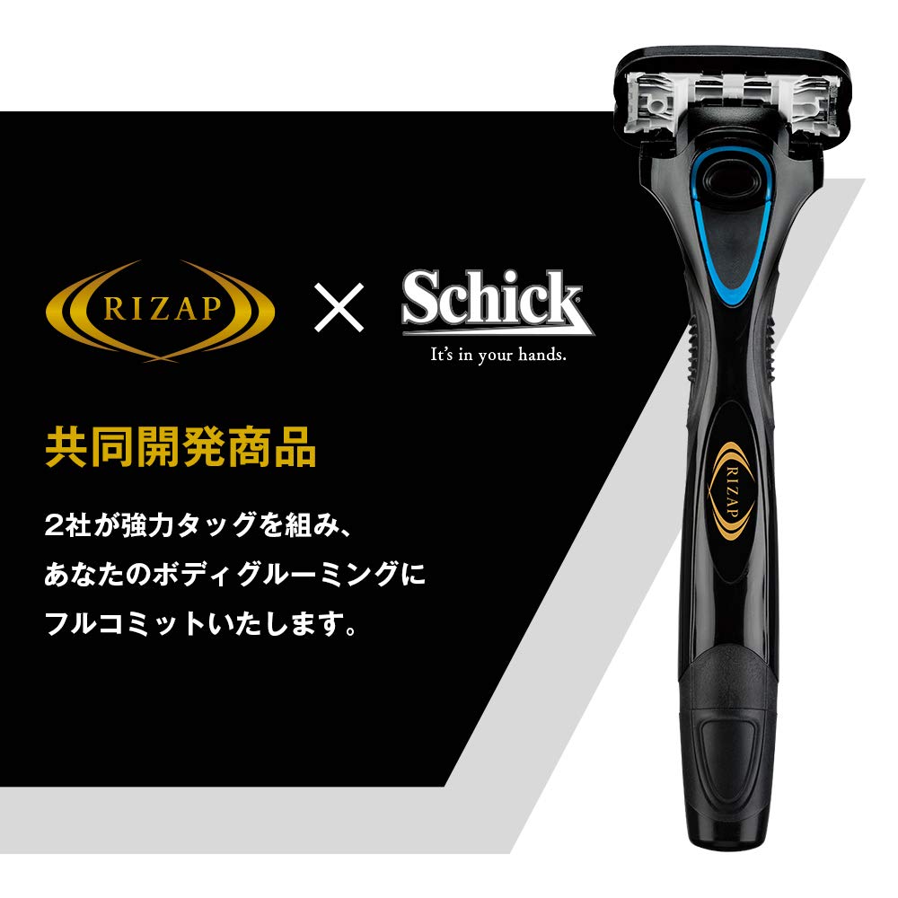 Держатель гидротриммера Schick Schick RIZAP Collaboration с 1 запасным лезвием к основному 1 шт. (прикрепленный блок) (х 1)