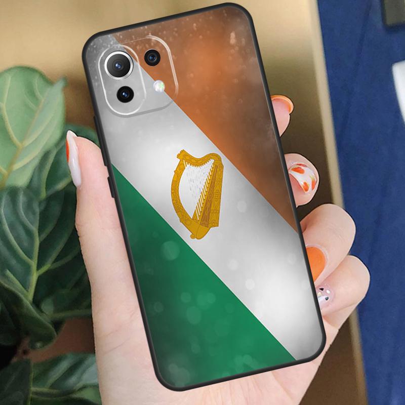 Паспорт Ирландии Чехол с флагом Ирландии Для Xiaomi 15 14 Ultra 13T 14T 15T Pro 17 Pro Max POCO X7 X5 X6 F5 F6 F7 F8 Pro Чехол