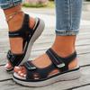 Fashion Women Sandals Summer 2025 New Summer Beach Elegant Pu Leather Sandals Women Fashion Sport Style Lightweight Causal Women Shoes