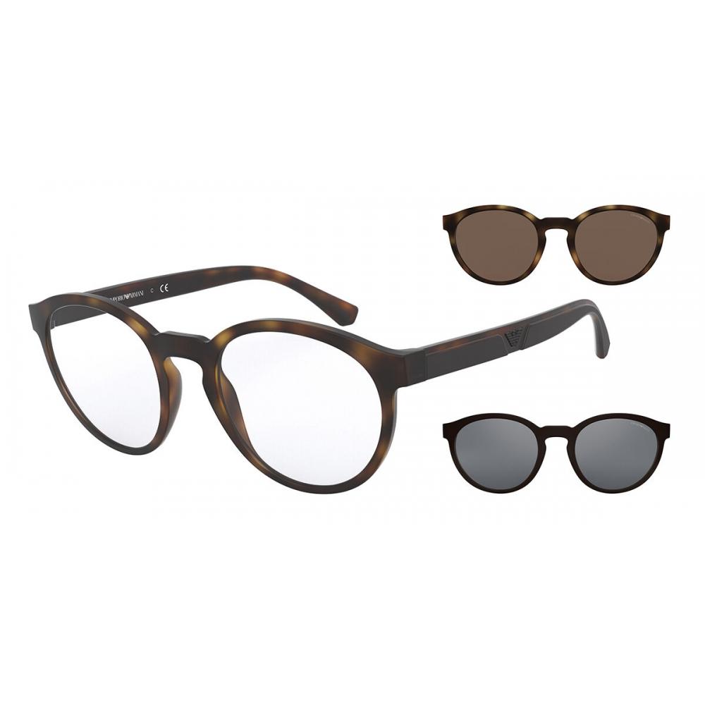 Emporio Armani Мужские очки Ea4152 с зажимом 58021w
