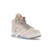 Air Jordan 5 Retro SE Craft GS Light Orewood Brown Детские кроссовки Кремовый Safety-Orange Flat-Pewter FD9220-180