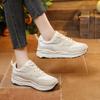 Fashion Women's Shoes Autumn Wear Resistant 2024 New Casual Comfortable  Platform Flat Bottom Soft-soled Lace-up Shoes for Women